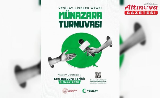 “Yeşilay Münazara Yarışması“ başvuruları başladı