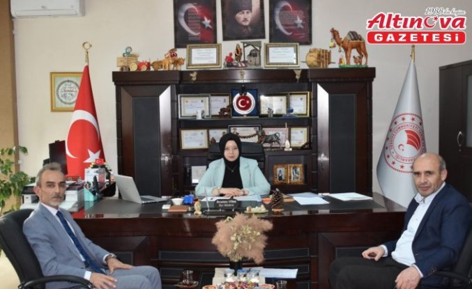 Yeşilyurt Kaymakamı Altın, kamu kurumlarını ziyaret etti