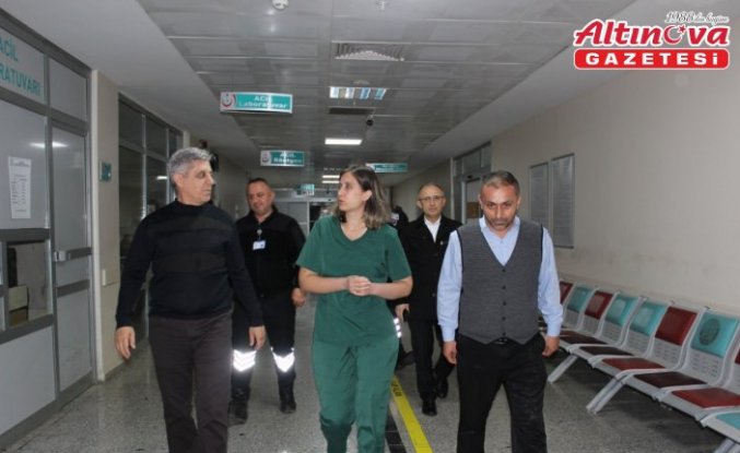 Zonguldak'ta hastane ve acil sağlık istasyonlarına denetim