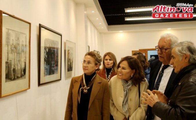 Zonguldak'ta “Prof. Dr. Basri Erdem Uluslararası Baskı Koleksiyonu Sergisi“ açıldı