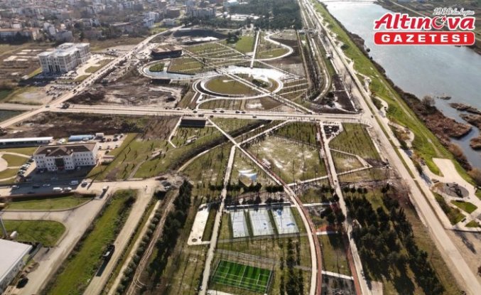 Bafra Millet Bahçesi projesinde sona yaklaşıldı