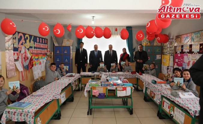 BAŞKAN KILIÇ’TAN YENİ YILIN İLK GÜNLERİNDE OKUL ZİYARETİ