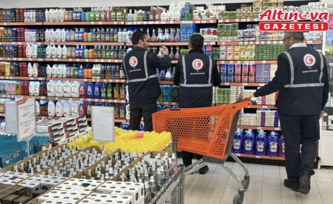Bolu'da ramazan öncesi market ve mağazalarda fiyat denetimi yapıldı