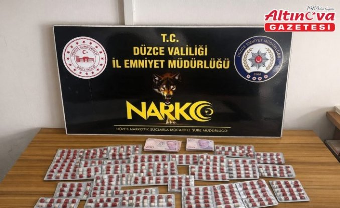 Düzce'de birbiriyle bağlantılı uyuşturucu operasyonlarında 4 kişi tutuklandı