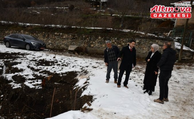 Gümüşhacıköy Kaymakamı Güneş’ten köy ziyaretleri