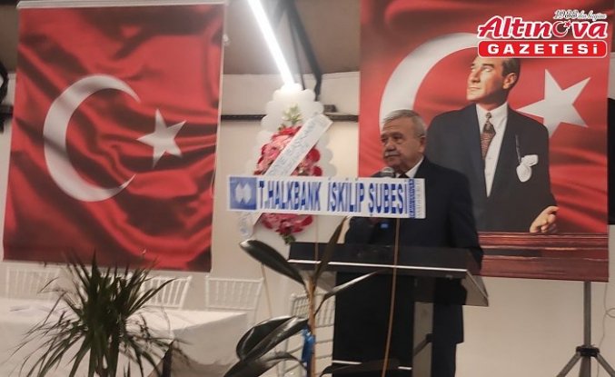 İskilip Esnaf ve Sanatkarlar Odası Başkanlığına yeniden İsmet Uslu seçildi