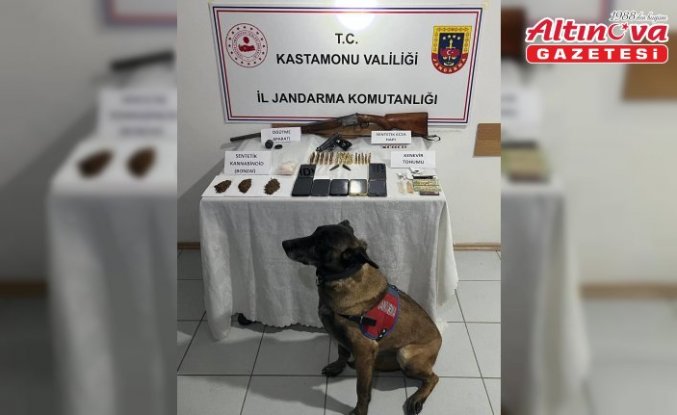 Kastamonu'da uyuşturucu operasyonunda 8 şüpheli yakalandı