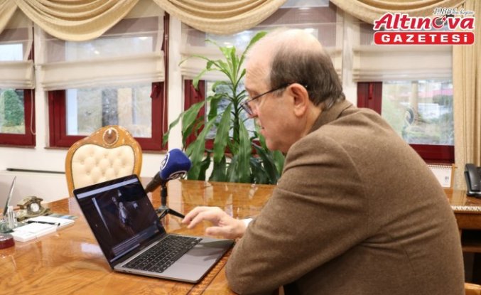 KTÜ Rektörü Prof. Dr. Çuvalcı, AA'nın “Yılın Kareleri“ oylamasına katıldı