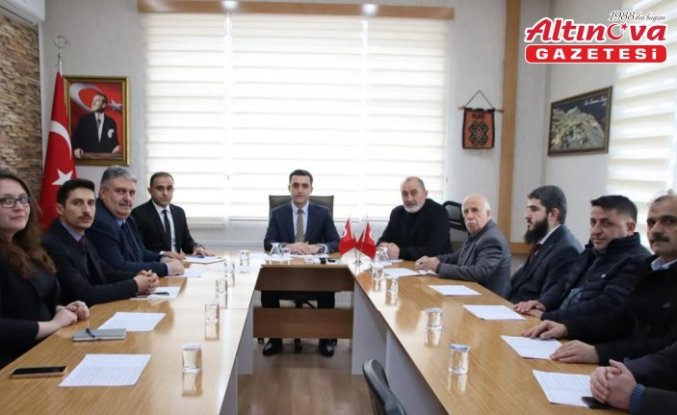 Küre'de Sosyal Yardımlaşma ve Dayanışma Vakfı toplantısı yapıldı