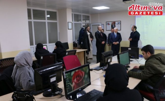 Of Kaymakamı Akça kurum ziyaretlerini sürdürdü