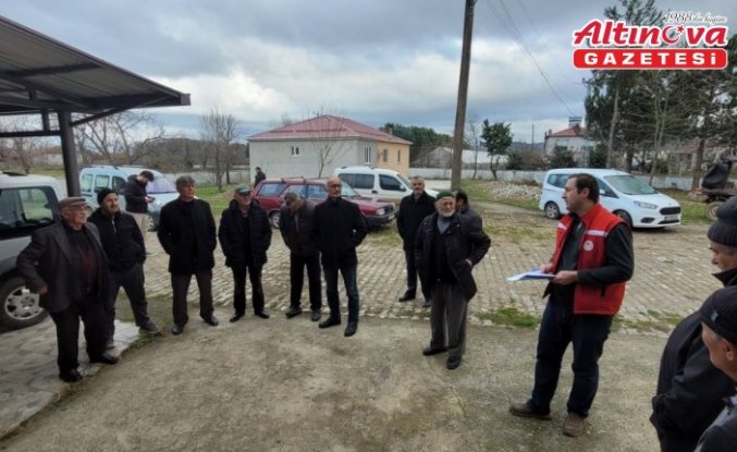 Salıpazarı İlçe Tarım ve Orman Müdürlüğünden bilgilendirme toplantıları