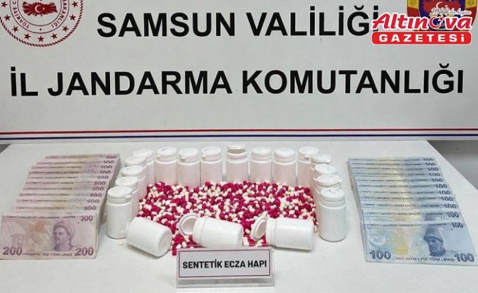 Samsun'da uyuşturucu operasyonunda 2 şüpheli yakalandı