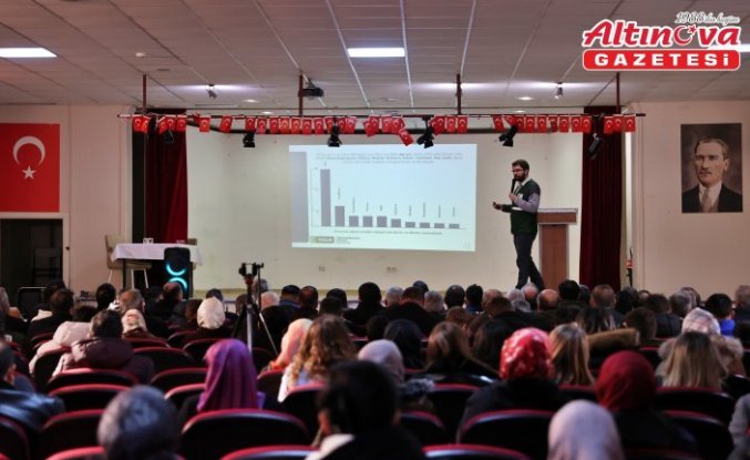 Alaçam'da “bağımlılıkla mücadele“ semineri verildi