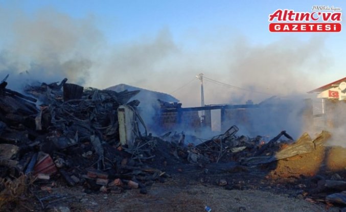 Samsun'da iki ev yangın sonucu kullanılamaz hale geldi