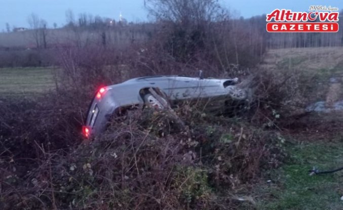 Samsun'da trafik kazasında 3 kişi yaralandı
