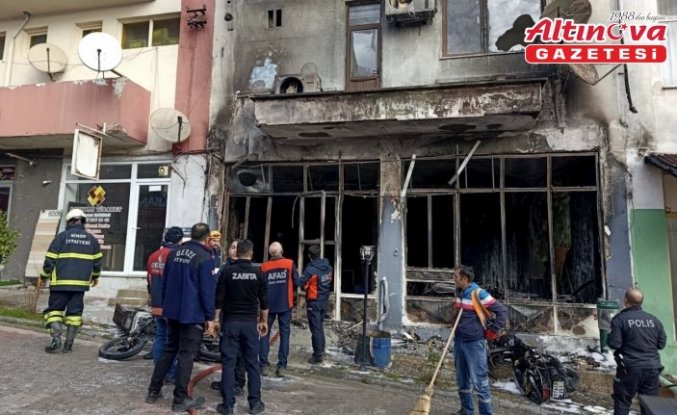 Sinop'ta iş yerinde meydana gelen patlamada bir kişi ağır yaralandı