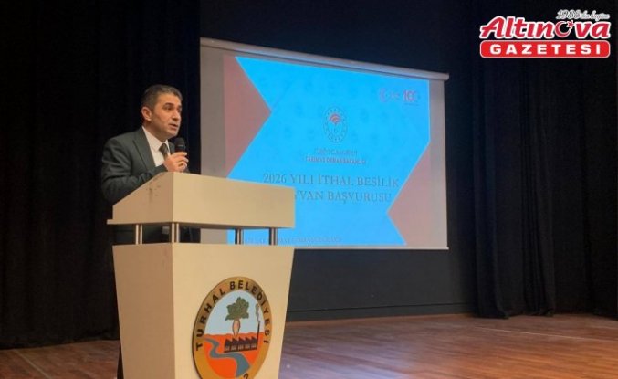 Turhal'da 2026 yılı tarım ve hayvancılık bilgilendirme toplantısı düzenlendi
