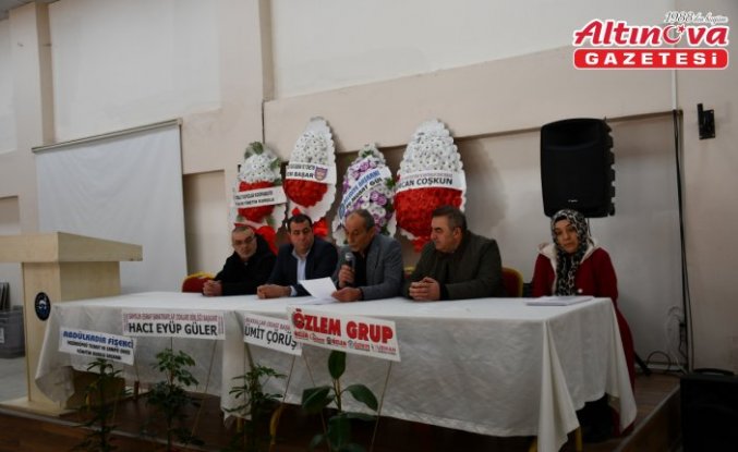 Vezirköprü Manifaturacılar Esnaf Odası Olağan Genel Kurulu yapıldı