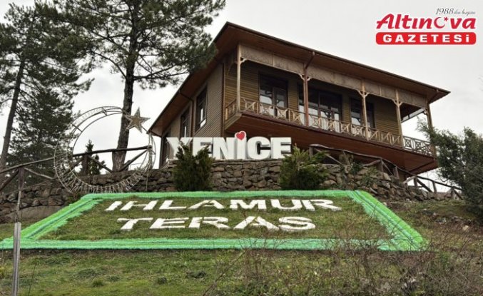 Yenice Ihlamur Teras ziyaretçilerini ağırlıyor