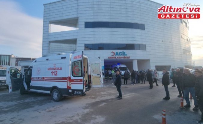 Amasya'da biyogaz tesisinde zehirlenen 3 kişi tedavi altına alındı