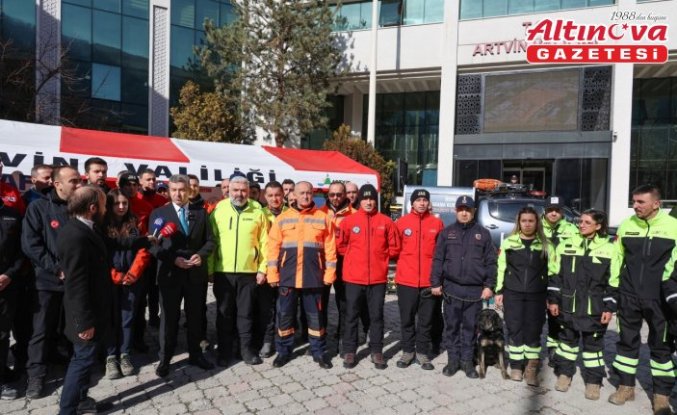 Artvin'de deprem ve afetler hakkında bilgilendirme etkinliği yapıldı