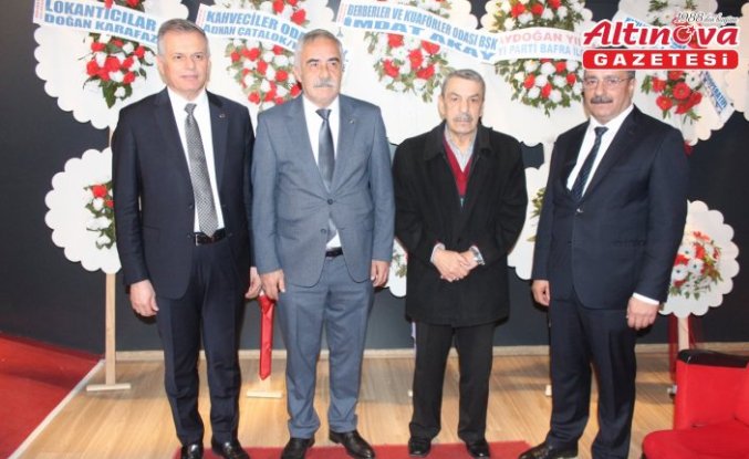 Bafra Kahveciler Odası'nda Ahmet Yılmaz yeniden seçildi