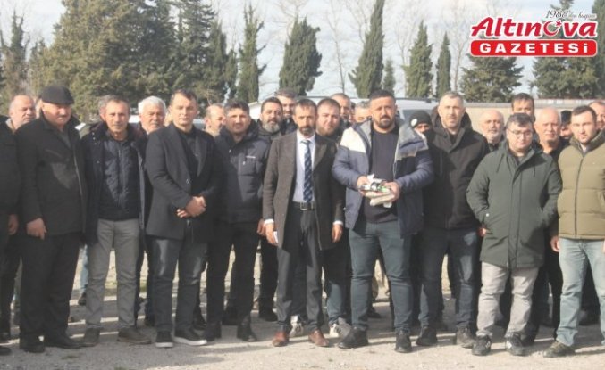 Bafra'da çeltik üreticileri taliplerini dile getirdi