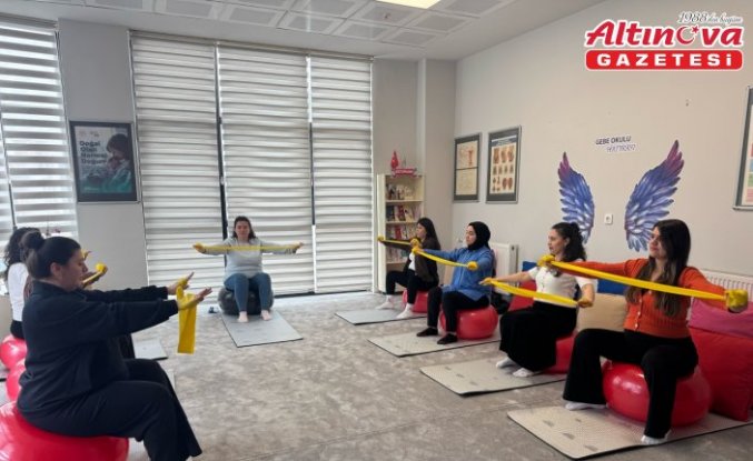 Bartın'da anne adayları gebe okulunda aldıkları eğitimle bilinçleniyor