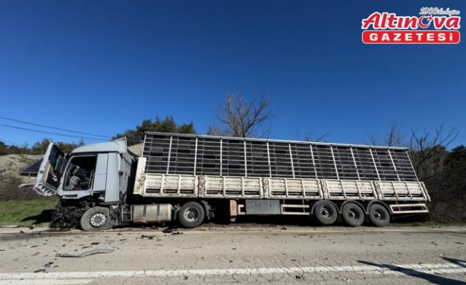 Bolu'da tırla çarpışan otomobilin sürücüsü öldü