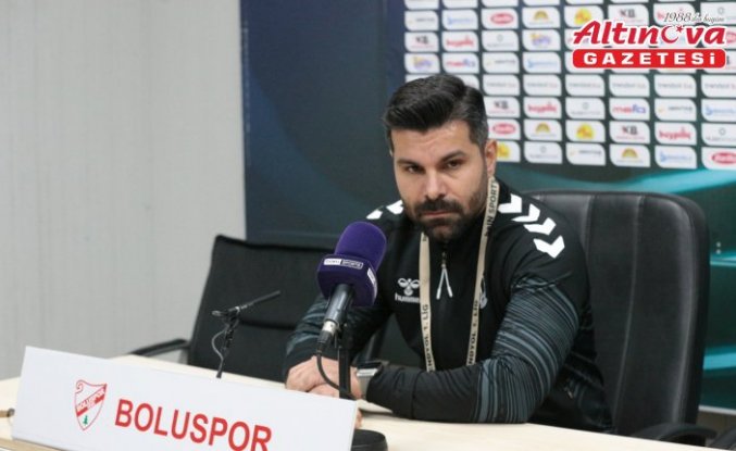 Boluspor-Sakaryaspor maçının ardından