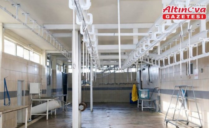 Boyabat Belediyesi mezbahanesi yenilendi