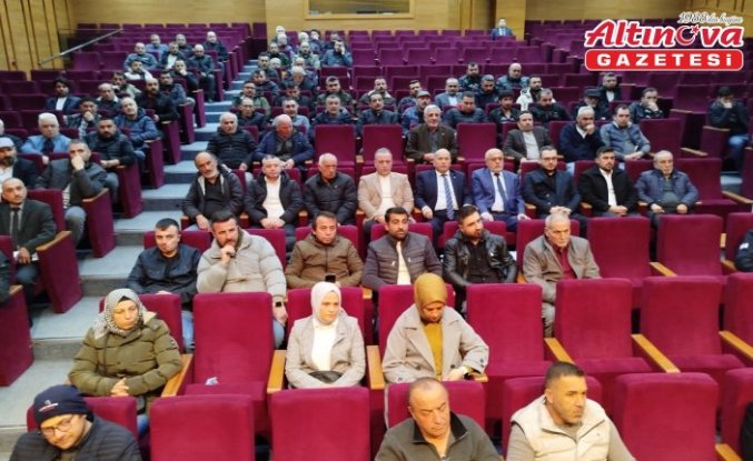 Boyabat Marangozlar ve İnşaatçılar Esnaf ve Sanatkarlar Odası Başkanlığına Yılmaz seçildi