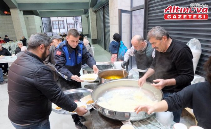Bozkurt'ta kurulan ramazan çadırında ilk iftar yapıldı