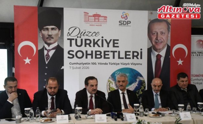 Düzce'de “Türkiye Sohbetleri“ toplantısı düzenlendi