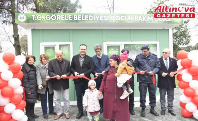 Görele'de çocuk bakım odası hizmete açıldı