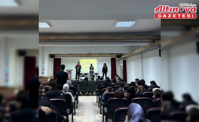 Göynücek'te öğrencilere gıda güvenliği eğitimi verildi