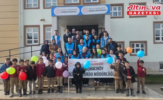 Gümüşhacıköy'de “Isıtan Eller Projesi“ uygulanıyor