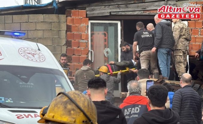 Zonguldak'ta özel maden ocağındaki göçükte mahsur kalan 3 işçiden biri kurtarıldı