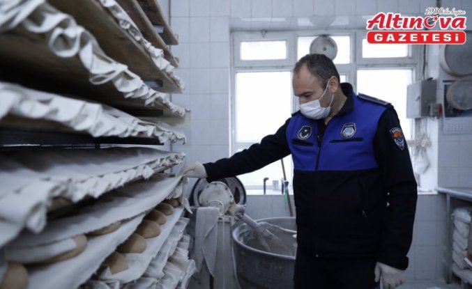 İlkadım'da ramazan öncesi fırınlarda denetim yapıldı