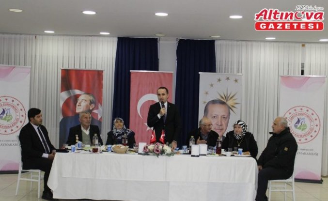 İskilip'te şehit yakınları ve gazilerle iftar programı düzenlendi