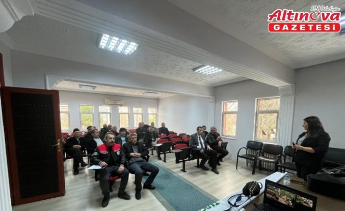 Kargı'da çiftçilere TARSİM bilgilendirmesi yapıldı