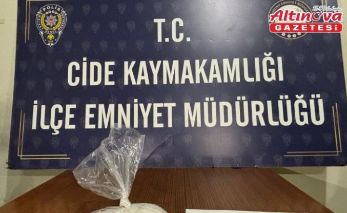 Kastamonu'da düzenlenen uyuşturucu operasyonunda 1 kişi tutuklandı