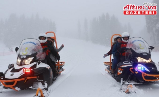 Kastamonu'da jandarma şehit aileleri ve çocuklarıyla bir araya geldi