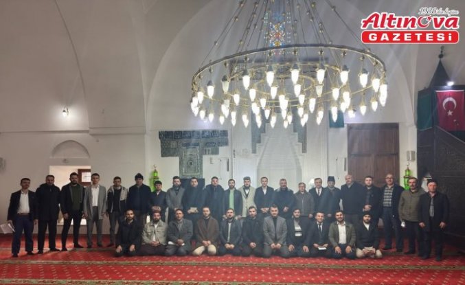 Küre Müftülüğü tarafından toplantı yapıldı