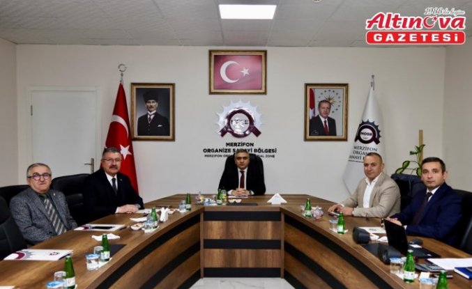 Merzifon OSB Yönetim Kurulu Toplantısı gerçekleştirildi