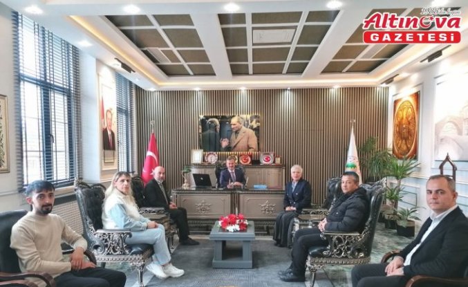 Niksar Kaymakamı Perçi'ye ziyaret