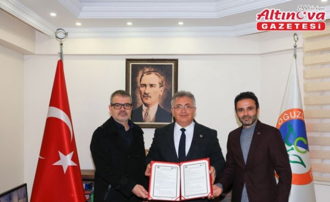 Oğuzlar Belediyesi ile bir firma arasında iş birliği protokolü imzalandı