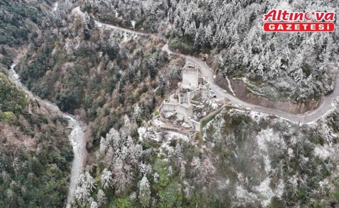 Ordu ve Rize'nin yüksek kesimleri beyaza büründü