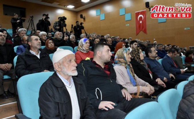 Ordu'da 84 afet konutu hak sahiplerine teslim edildi