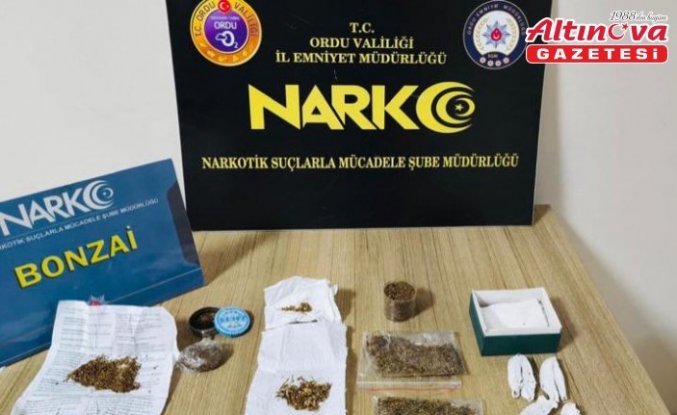 Ordu'da uyuşturucu operasyonunda 19 kişi tutuklandı
